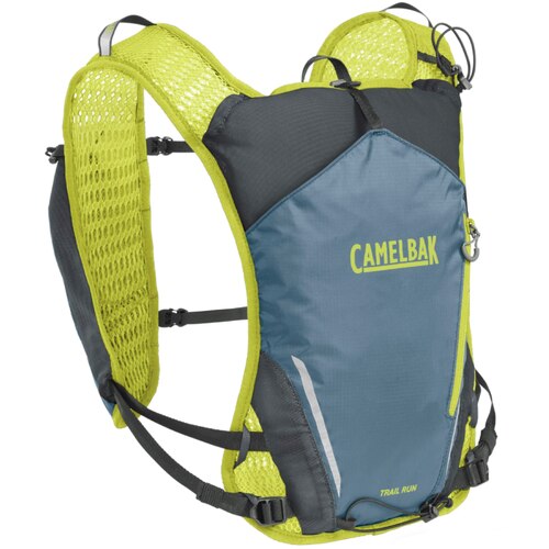 Camelbak Women's Trail Run Vest (2 x 500ml Hydration) - Smoke Blue / Limeade