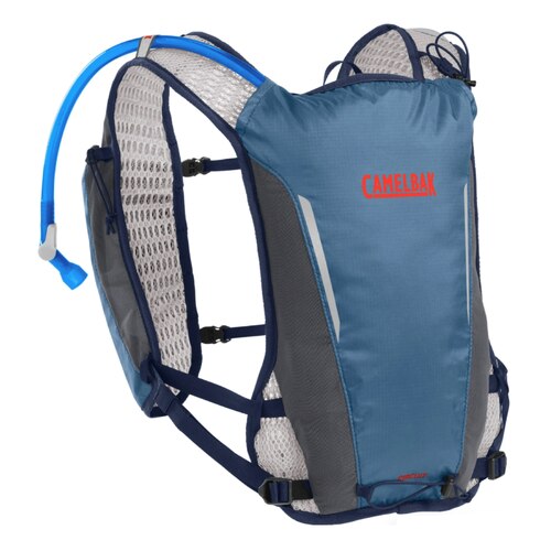 Camelbak Circuit Run Vest 1.5L Hydration - Captains Blue / Spicy Orange