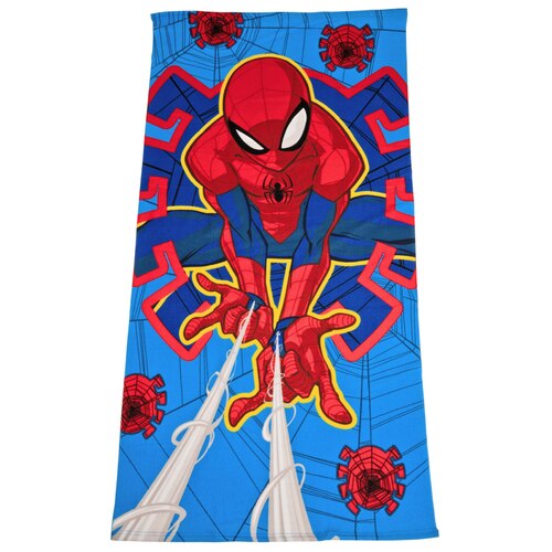 Marvel Kids Soft Microfibre Beach Towel - Spiderman
