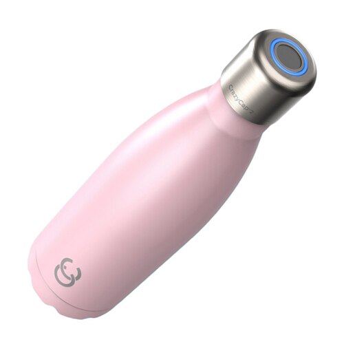 Crazy Cap UV Sterilisation Water Bottle 500ml - Blush