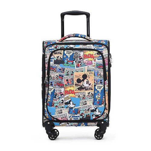 Disney Comic 50 cm 4 Wheel Carry-On Soft Case - Print