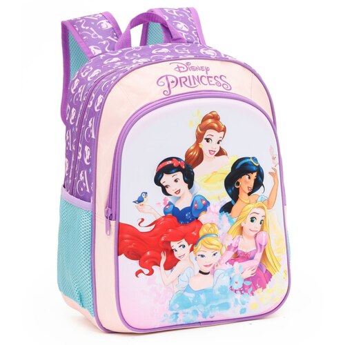 Disney Princess Kids Backpack with 3D Embossed Design