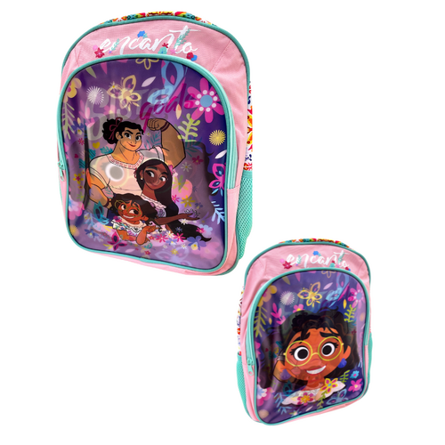 Disney Encanto Hologram Backpack - Pink / Aqua