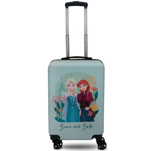Disney Frozen 50 cm 4 Wheel Carry-On Suitcase - Light Blue