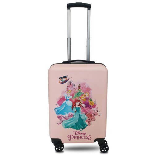 Disney Princesses 50 cm 4 Wheel Carry-On Suitcase - Light Pink
