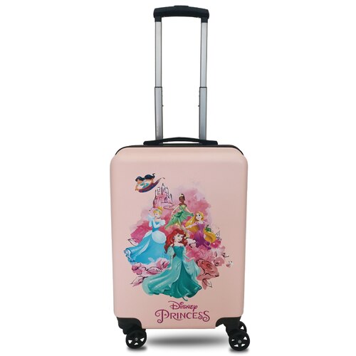 Disney Princesses 50 cm 4 Wheel Carry-On Luggage - Light Pink