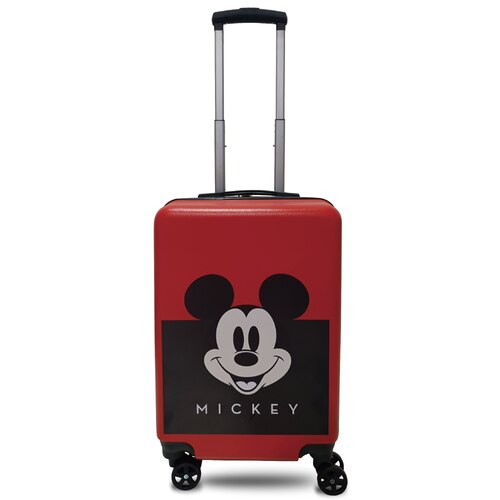 Disney Mickey Mouse 50 cm 4 Wheel Carry-On Luggage - Red