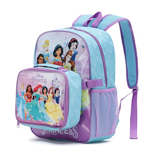 Disney Princesses 40 cm Backpack with Detachable Front Cooler Bag