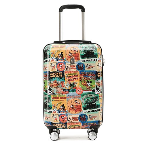 Disney Mickey Mouse 50 cm 4-Wheel Cabin Suitcase - Comic Print
