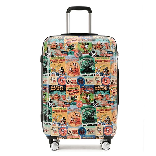 Disney Mickey Mouse 65 cm 4-Wheel Spinner Suitcase - Comic Print