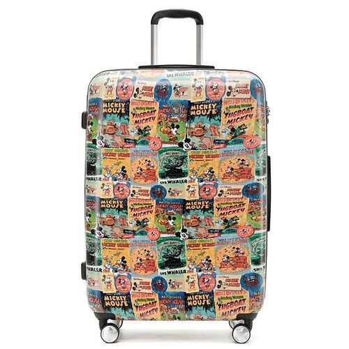 Disney Mickey Mouse 75 cm 4-Wheel Spinner Suitcase - Comic Print