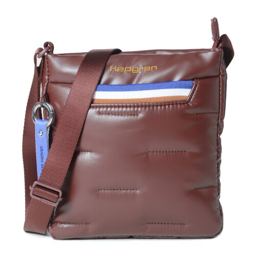 Hedgren CUSHY Vertical Crossbody Bag - Bitter Chocolate