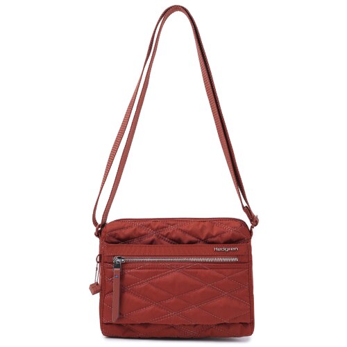 Hedgren EYE Crossbody Bag with RFID Pocket - New Quilt Brandy Brown