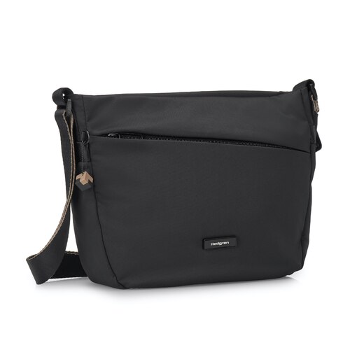Hedgren GRAVITY Medium Crossover Shoulder Bag - Black