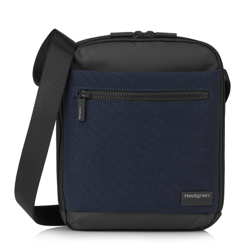 Hedgren INC Vertical Crossover 10" Tablet Bag with RFID - Elegant Blue