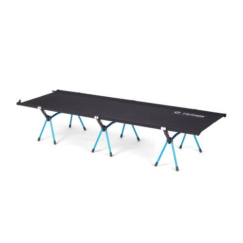 Helinox High Cot One Long Convertible Stretcher / Sleep System - Black / Cyan Frame