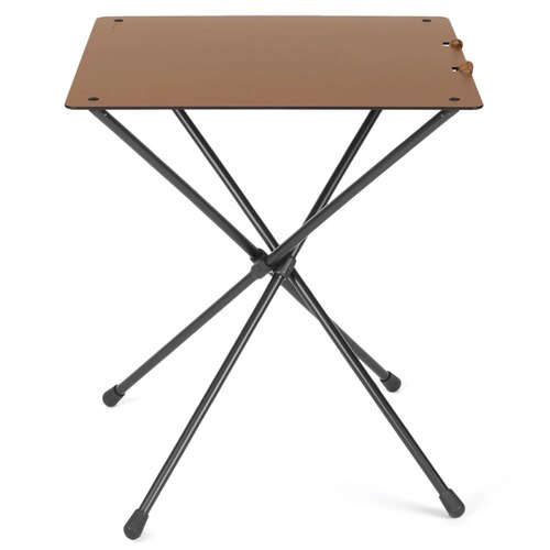 Helinox Cafe Table Folding Camp Table - Coyote Tan / Black Frame