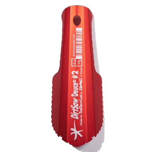 Helinox DirtSaw Deuce - Lightweight Toilet Trowel / Spade - Fire