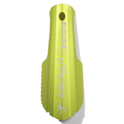 Helinox DirtSaw Deuce - Lightweight Toilet Trowel / Spade - Lime