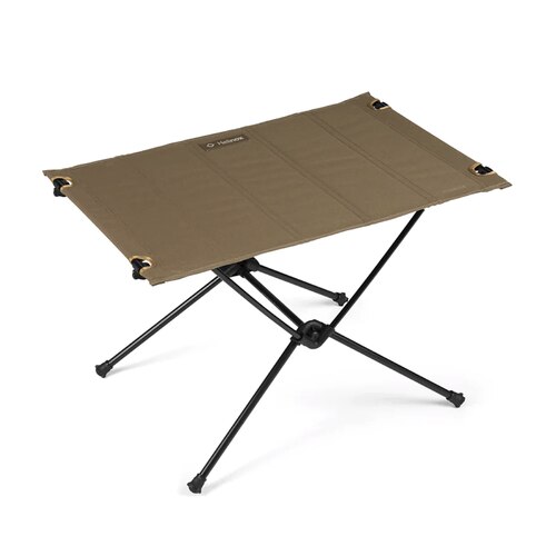 Helinox Table One Hard Top - Folding Camping Table - Coyote Tan / Black