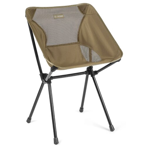 Helinox Cafe Chair - Light and Compact Camping Chair - Coyote Tan / Black
