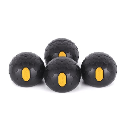 Helinox Vibram Ball Feet 55 mm 4 Pack - Black (For use with Sunset Chair, Savanna Chair, Swivel Chair, Camp Chair, Chair One XL)