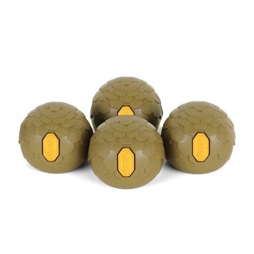 Helinox Vibram Ball Feet 55 mm 4 Pack - Coyote Tan (For use with Sunset Chair, Savanna Chair, Swivel Chair, Camp Chair, Chair One XL)