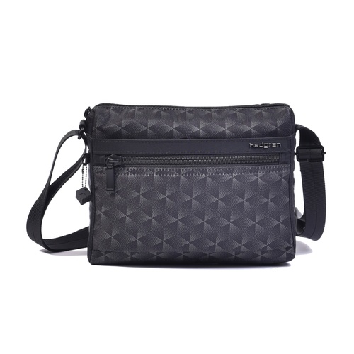 Hedgren EYE Shoulder Bag with RFID Pocket - Black Gradient Print