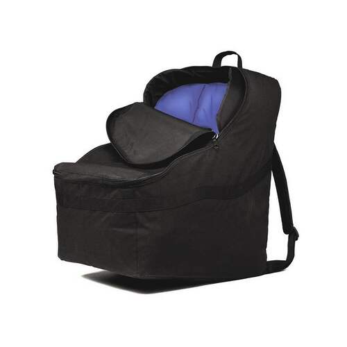 JL Childress Ultimate Padded Backpack Car Seat Travel Bag - Black