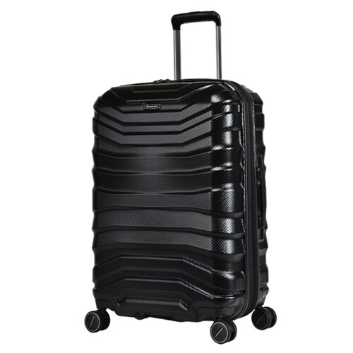 Tosca Eminent TPO 65 cm 4-Wheel Spinner Luggage - Black