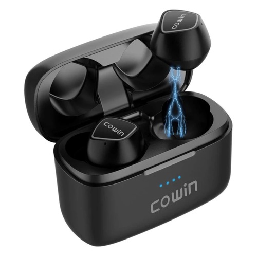 COWIN KY02 True Wireless Bluetooth Earbuds - Wireless Earphones BT5.0 - Black