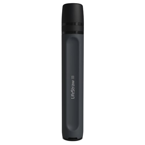 LifeStraw Peak Personal Water Filter Straw - Dark Grey