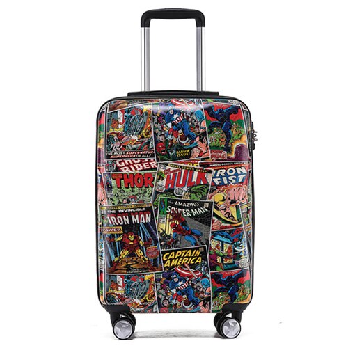 Marvel Comic 50 cm 4 Wheel Carry-On Spinner Case