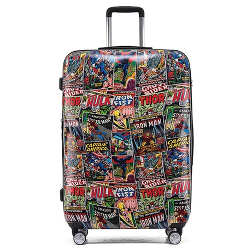 Marvel Comic Retro 75 cm 4 Wheel Expandable Spinner Case