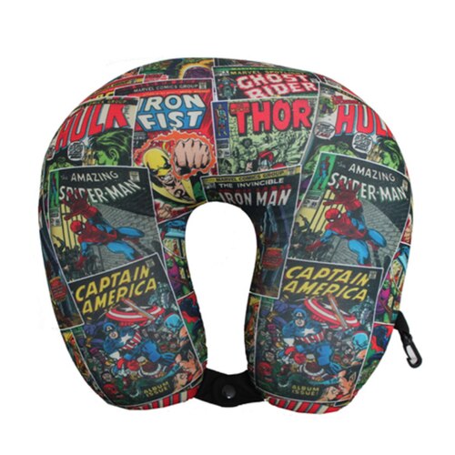 Marvel Neck Cushion - Comic Print