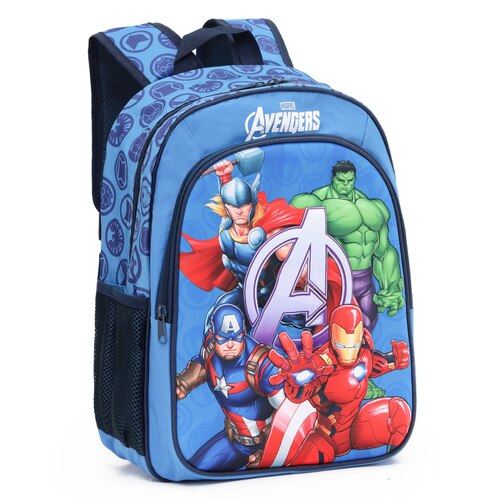 Marvel Avengers Backpack with 3D Embossed Design