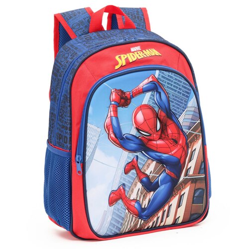 Marvel Spider-Man Backpack with 3D Embossed Design