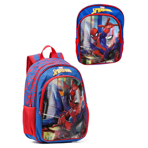 Marvel Spiderman Hologram Backpack - Blue
