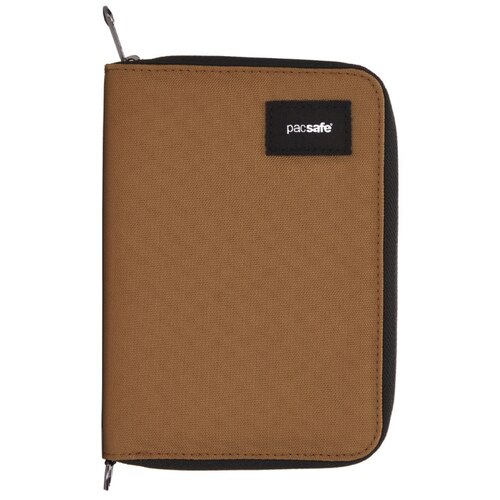 Pacsafe RFIDsafe Compact Travel Organiser - Tan