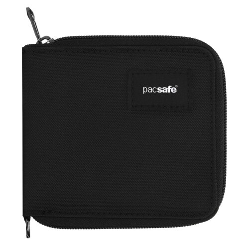 Pacsafe RFIDsafe RFID Blocking Zip Around Wallet - Black