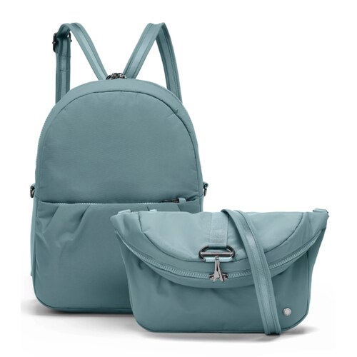Pacsafe Citysafe CX Econyl® Anti-Theft Convertible Backpack / Shoulder Bag - Fresh Mint