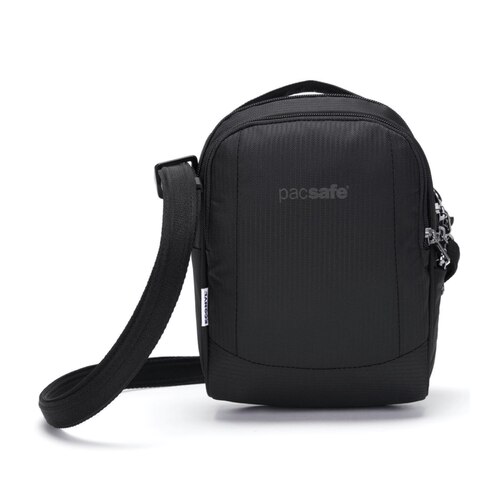 Pacsafe Metrosafe LS100 Econyl® Anti-Theft Crossbody Bag - Black