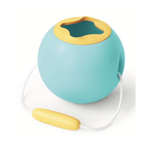 Quut Mini Ballo Water Bucket - Vintage Blue / Mellow Yellow