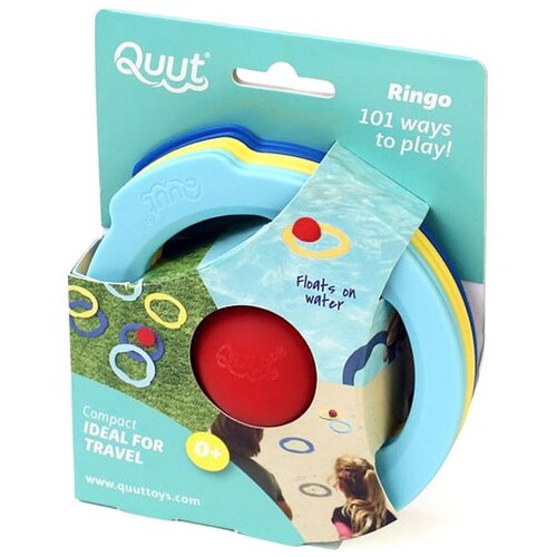 Quut Ringo Game (6 Rings and 1 Ball)
