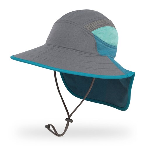 Sunday Afternoon Kids Ultra Adventure Hat - Cinder / Blue Mountain (Medium)