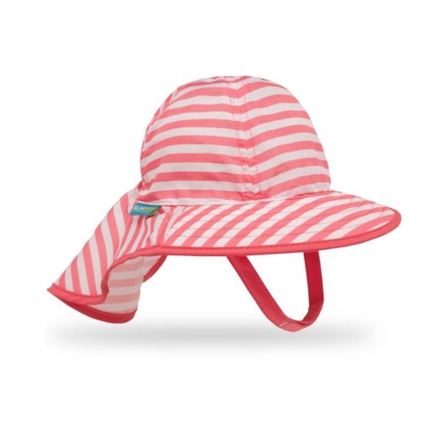 Sunday Afternoons - Infant - Sunsprout Hat Coral/White stripe