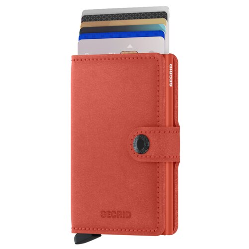 Secrid Miniwallet Compact RFID Wallet - Original Orange