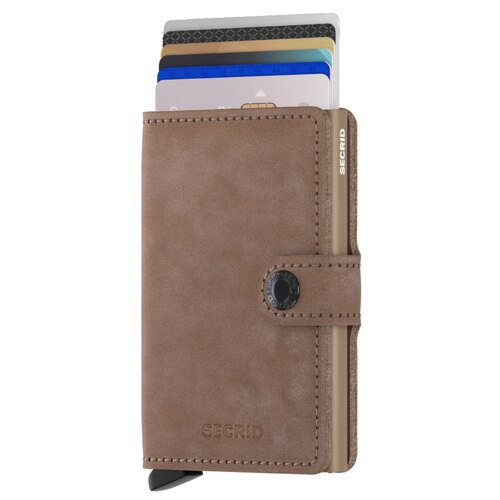 Secrid Miniwallet Compact RFID Wallet - Vintage Taupe