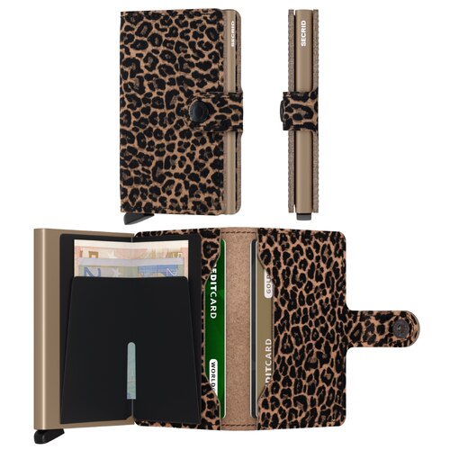 Secrid Miniwallet Compact Wallet - Leo Beige
