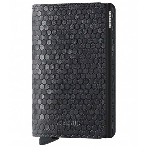 Secrid Slimwallet Compact Wallet - Hexagon Black